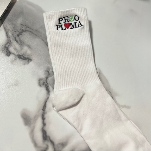 Peso Pluma Socks, Peso Pluma Accessories, Embroidered socks - Picture 2 of 2